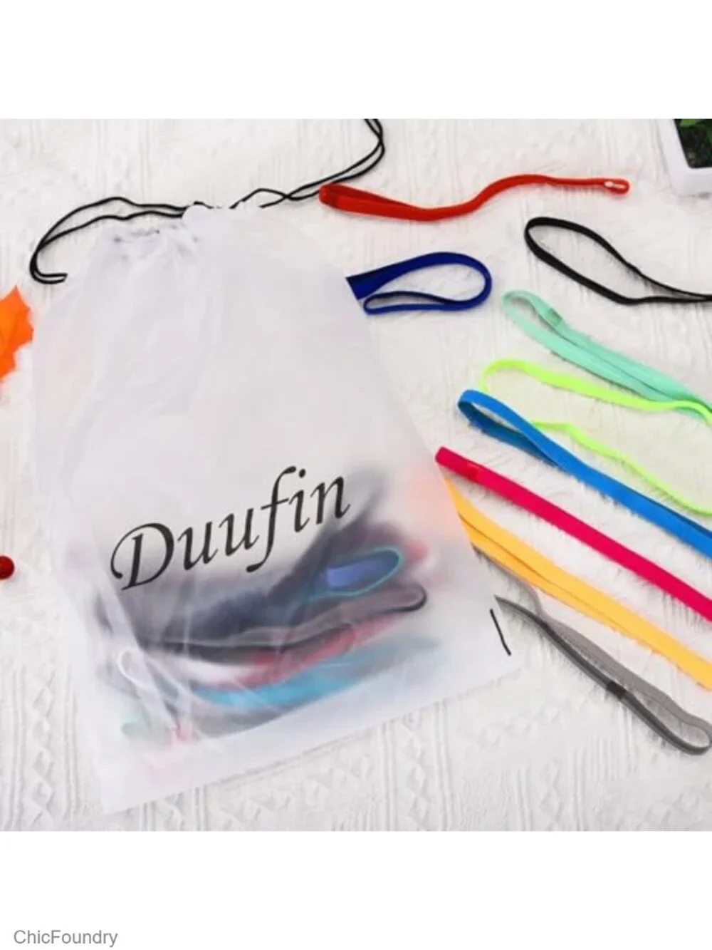Non Slip Elastic Headbands for Workout Running Yoga - 20 Pack